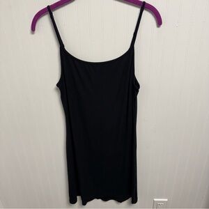 Skims Fits Everybody Slip Dress Onyx XL
